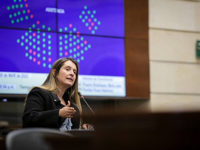 Senadora Paloma Valencia. Foto: Colprensa.
