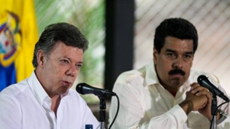 Maduro arremetió contra Santos por intervenir en el conflicto venezolano