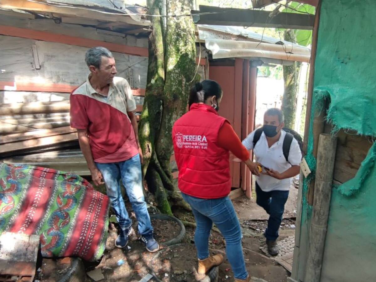 En la comuna Del Café hay más de 34 viviendas en zona de alto riesgo