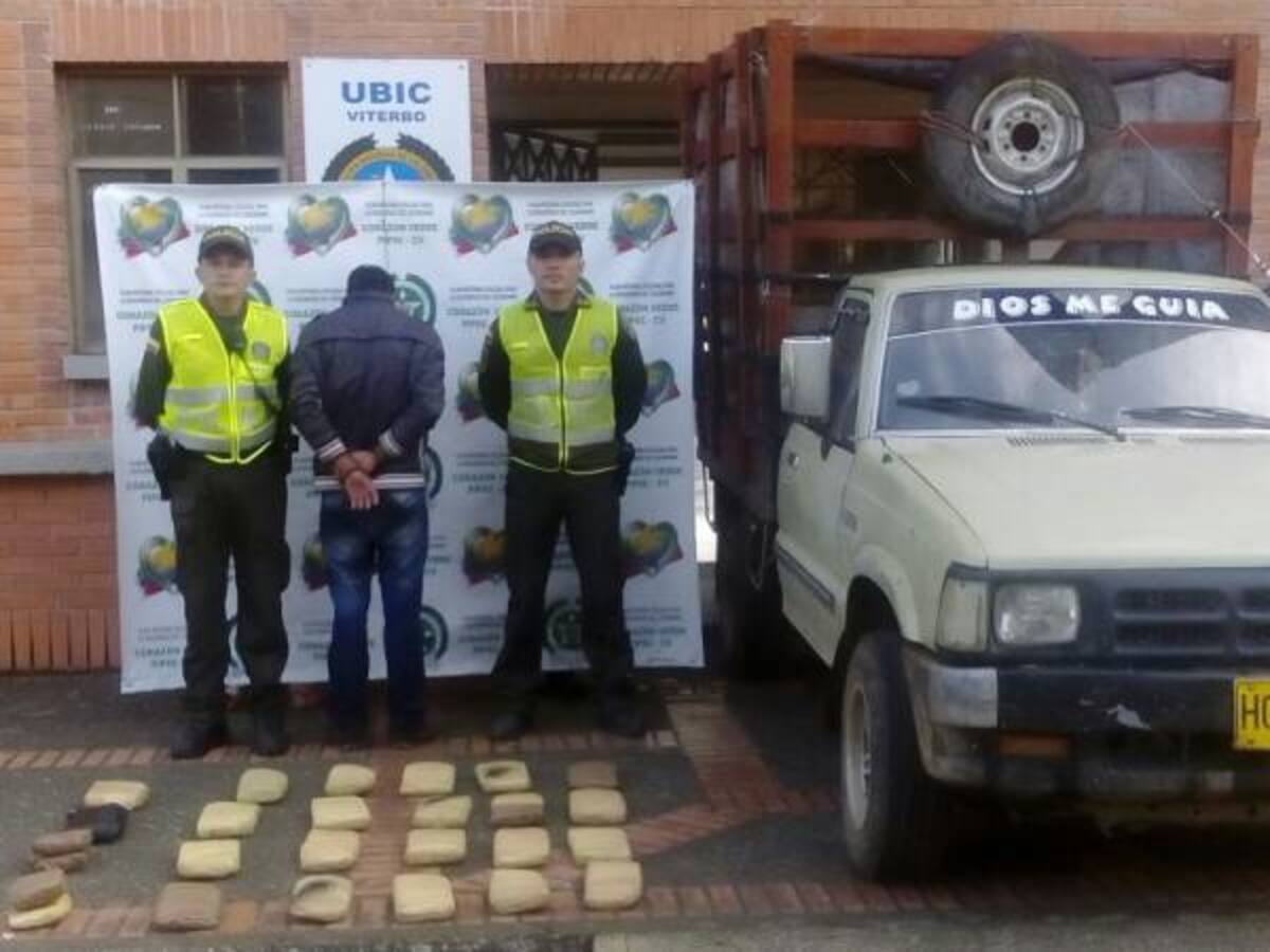 15 mil dosis de marihuana fueron decomisadas en Caldas