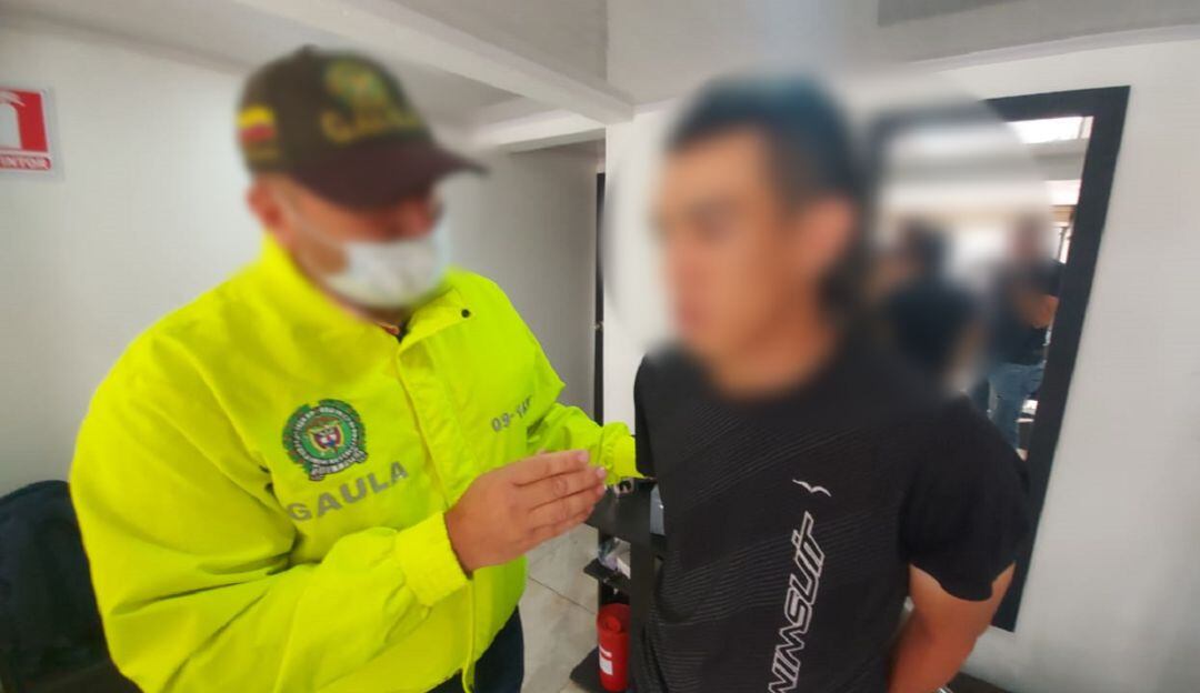 Capturado en Manizales