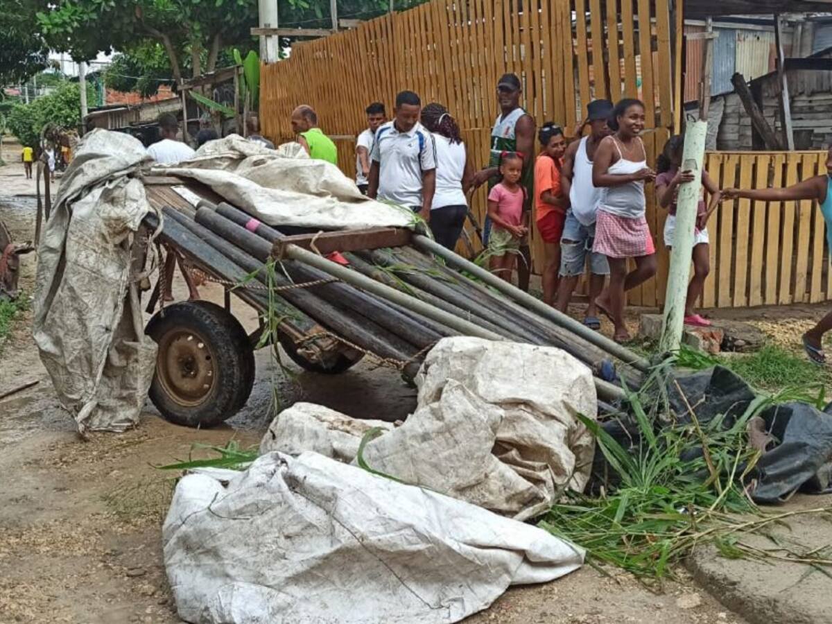 En Cartagena capturados presuntos atracadores cuando escapaban en un burro