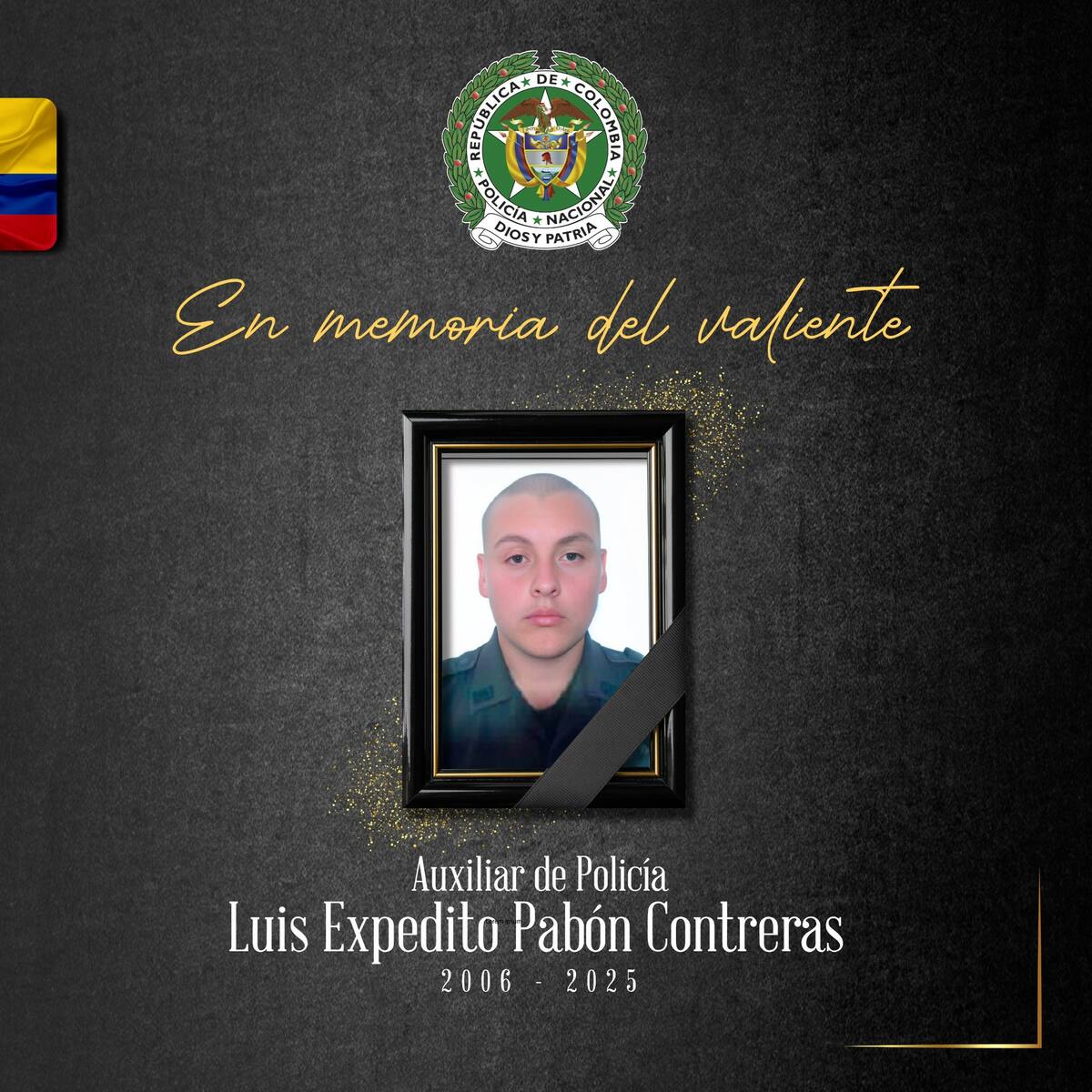 Millonaria recompensa para dar con el paradero de los responsables de asesinar a policía en Herrán