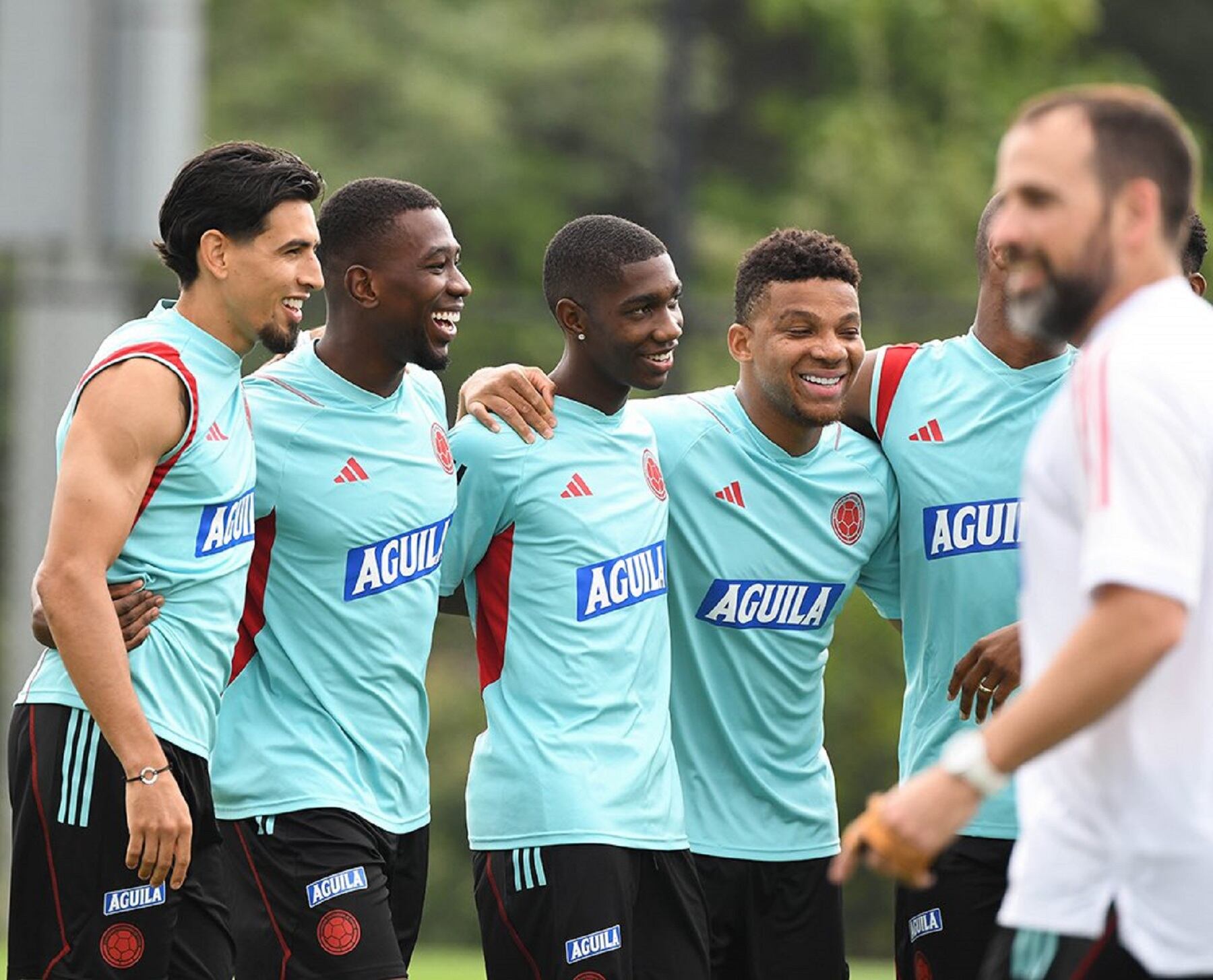 Daniel Muñoz, Carlos Cuesta, Yaser Asprilla y Frank Fabra / Foto: FCF