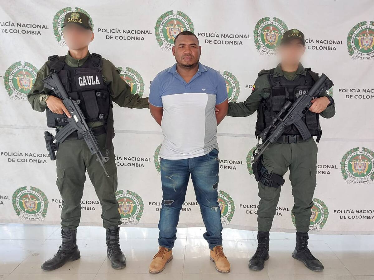 Capturan en Cereté a alias Omar, presunto coordinador militar del Clan del Golfo