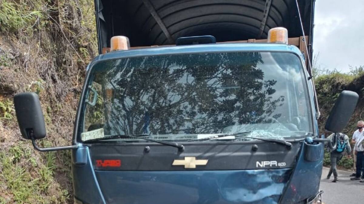 Motociclista falleció en aparatoso accidente tránsito, cerca a Marquetalia