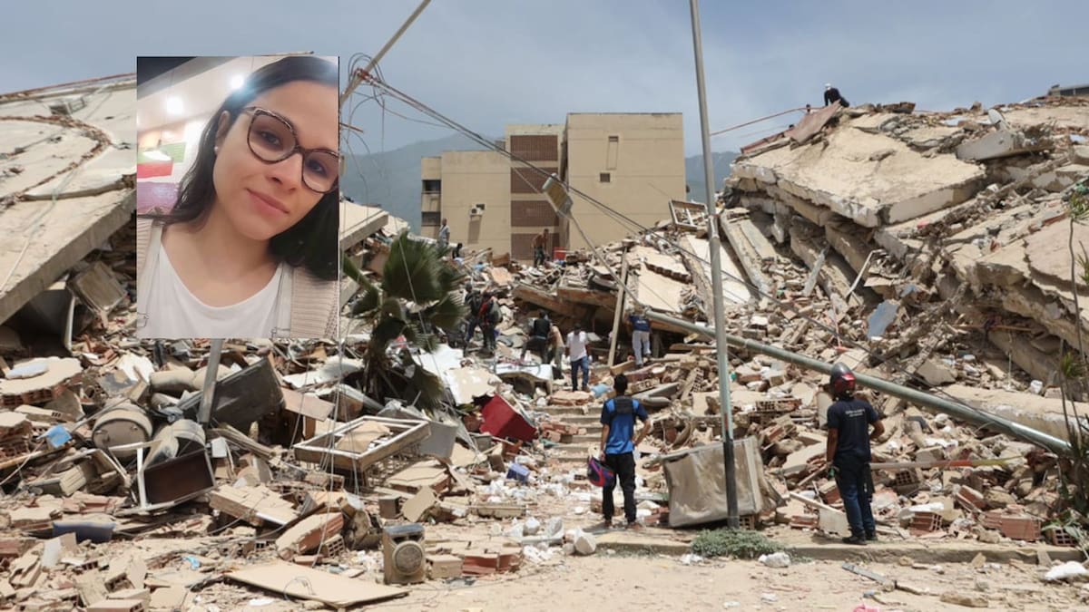 Natalia Fernández, la samaria que está bajo los escombros, tras terremotos en Venezuela