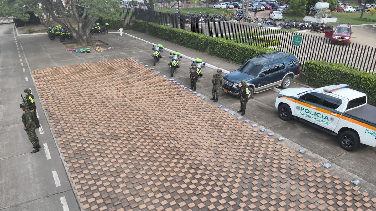 Cae cargamento de 1,3 toneladas de marihuana en la vía Pamplona-Cúcuta