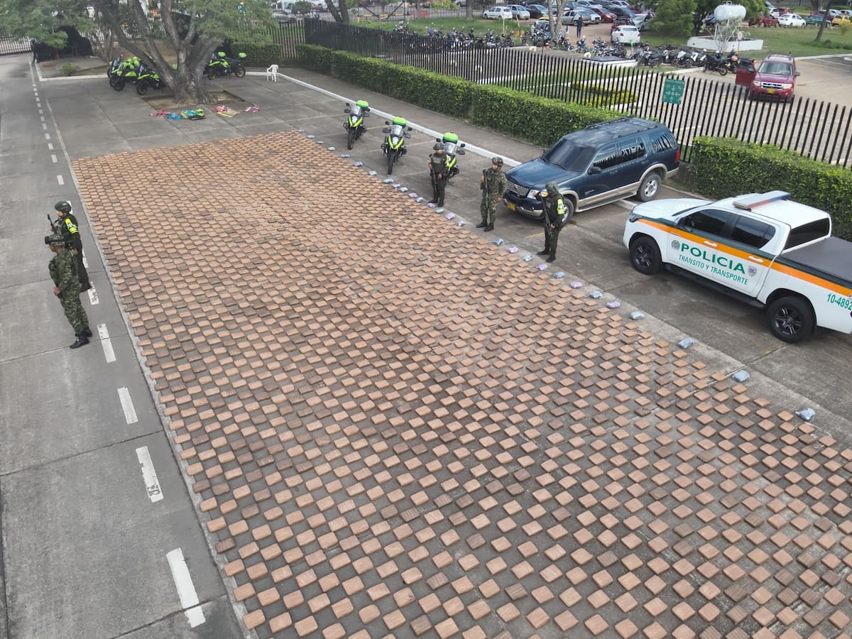 Cae cargamento de 1,3 toneladas de marihuana en la vía Pamplona-Cúcuta