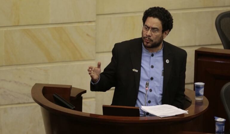 En la foto: Iván Cepeda