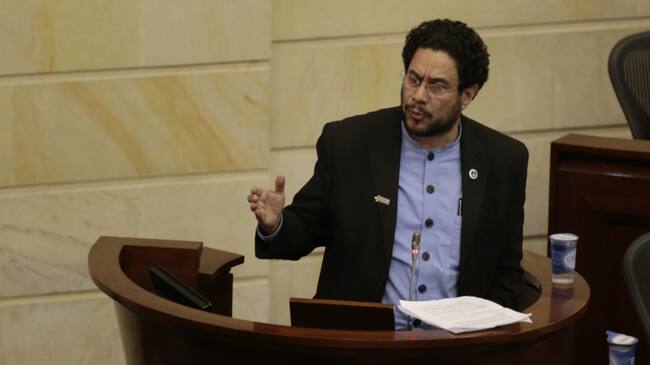 En la foto: Iván Cepeda