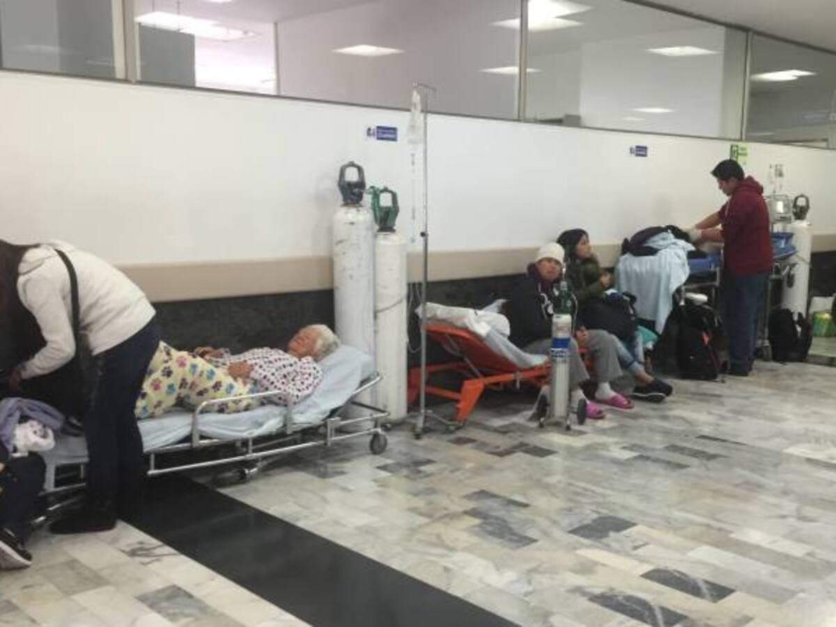 Crítico panorama en las unidades de urgencias de hospitales en Bogotá