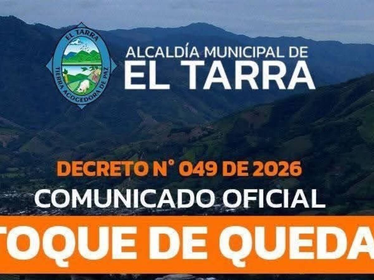 El Tarra, en Norte de Santander, está bajo toque de queda por recrudecimiento del conflicto armado