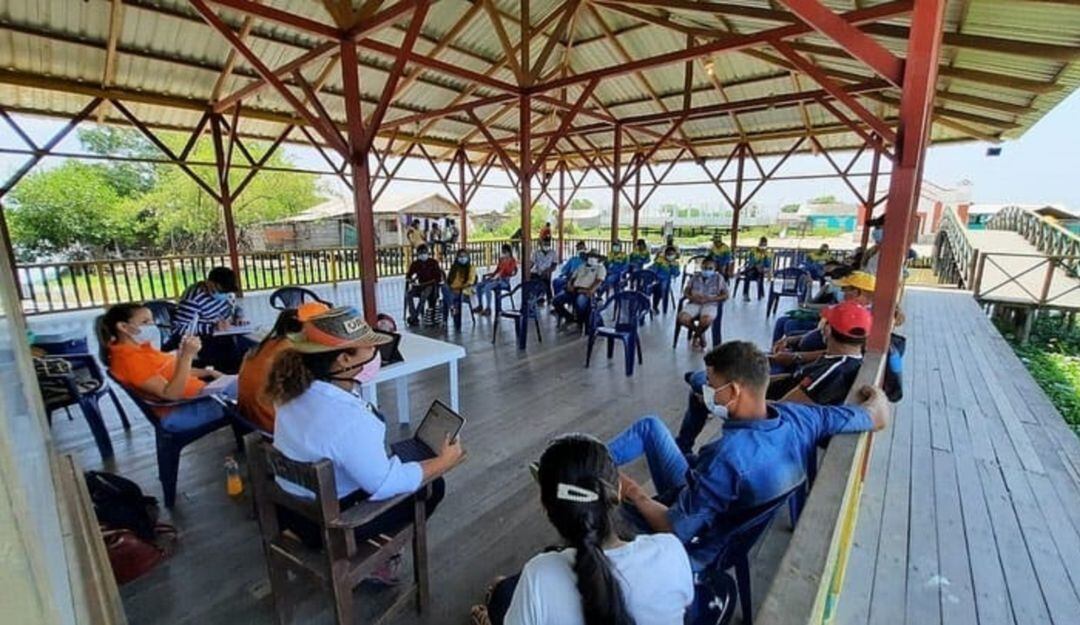 Capacitación a líderes. 