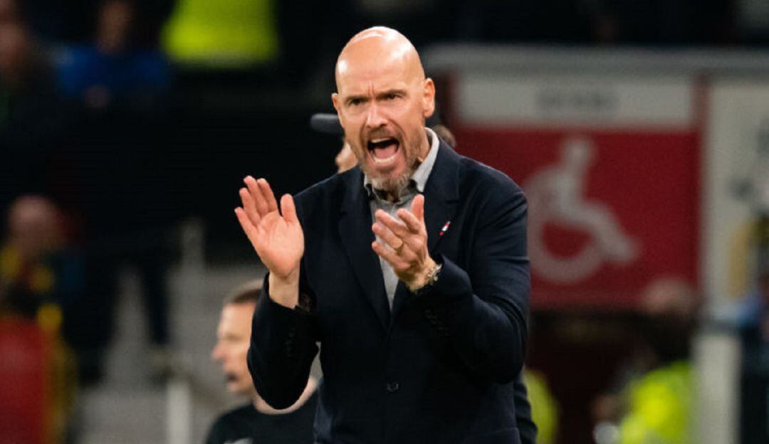 Erik ten Hag, entrenador del Manchester United