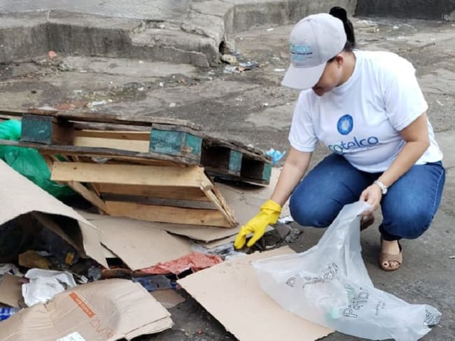 Hoteleros de Cotelco recolectaron material de desecho en Cartagena