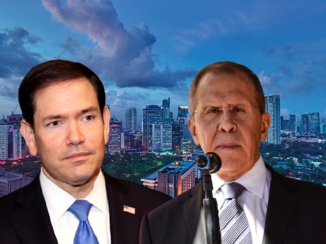 Imagen de referencia | Serguéi Lavrov - Marco Rubio - Manila: Getty Images.