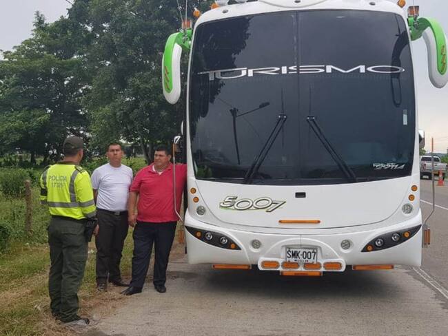 Con controles a buses, reforzarán seguridad del plan retorno en Bolívar