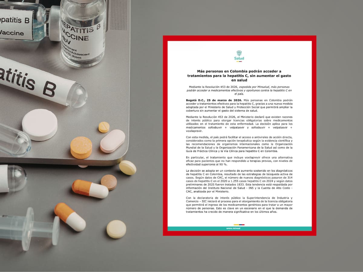 Más pacientes podrán acceder a medicamentos para la Hepatitis C: ¿En qué consiste la medida?