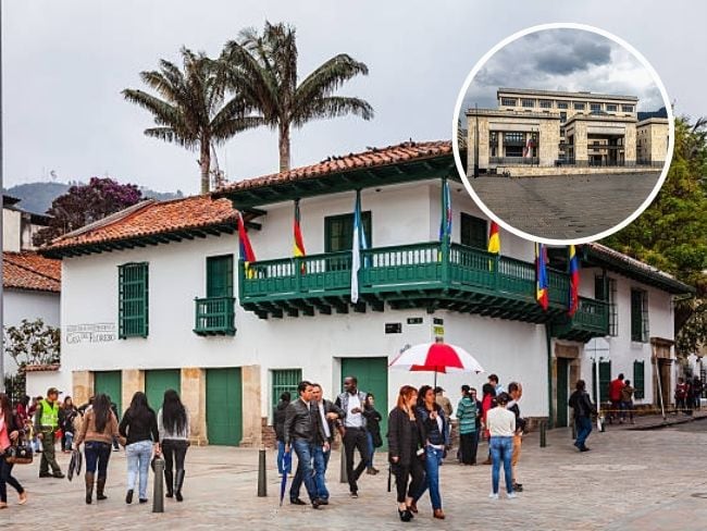 La Casa del Florero y su relación con la Toma del Palacio de Justicia Foto: Getty Images
