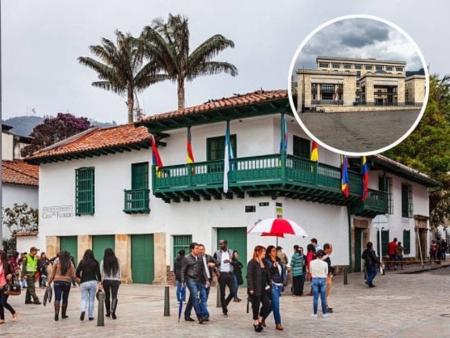 La Casa del Florero y su relación con la Toma del Palacio de Justicia Foto: Getty Images