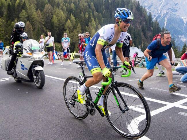 La etapa 17 del Giro de Italia no representó cambios importantes