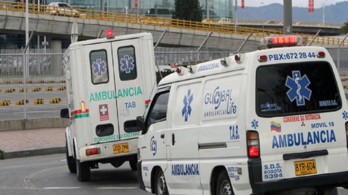Abuelo tuvo que ir en ambulancia a un banco de Pereira a colocar una firma