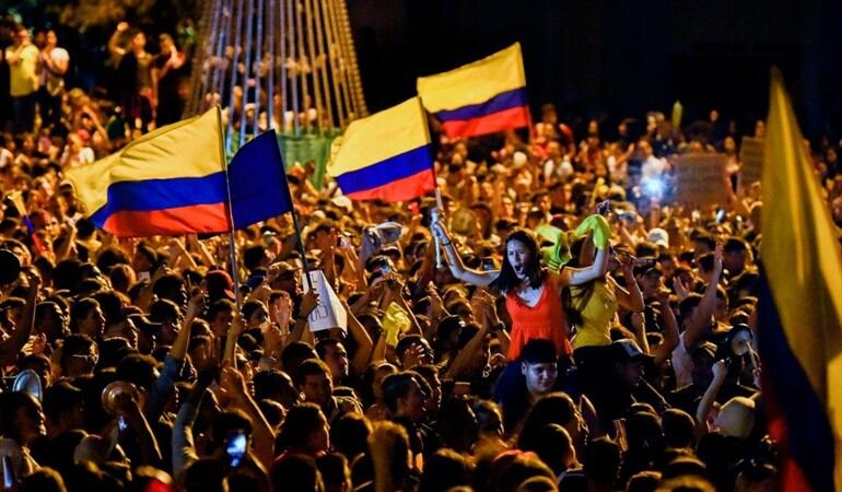 ¿Qué les preocupa a los colombianos?. Foto: Getty Images / LUIS ROBAYO