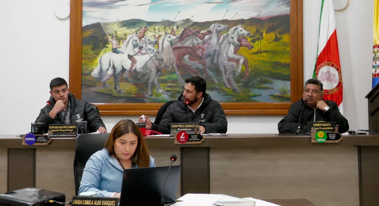 En el recinto del Concejo Municipal de Paipa, la Ebsa adelantó la socialización del proyecto de la nueva Subestación / Foto: Suministrada.