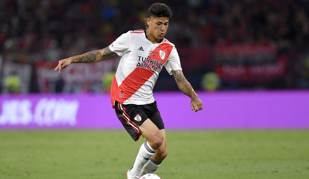 Jorge Carrascal ha marcado cuatro goles con River Plate en lo corrido del año.