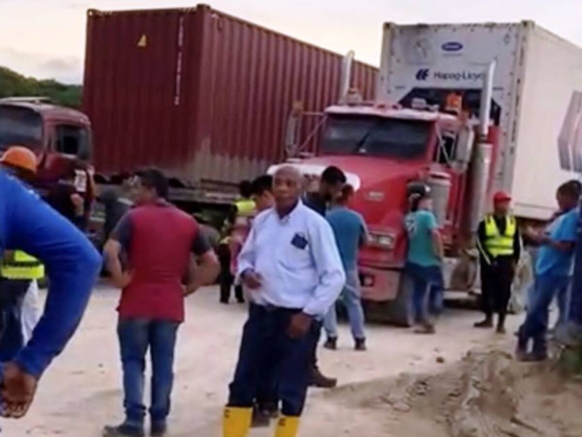 Patio de contenedores ZAL-BROOM en Mamonal está afectando movilidad