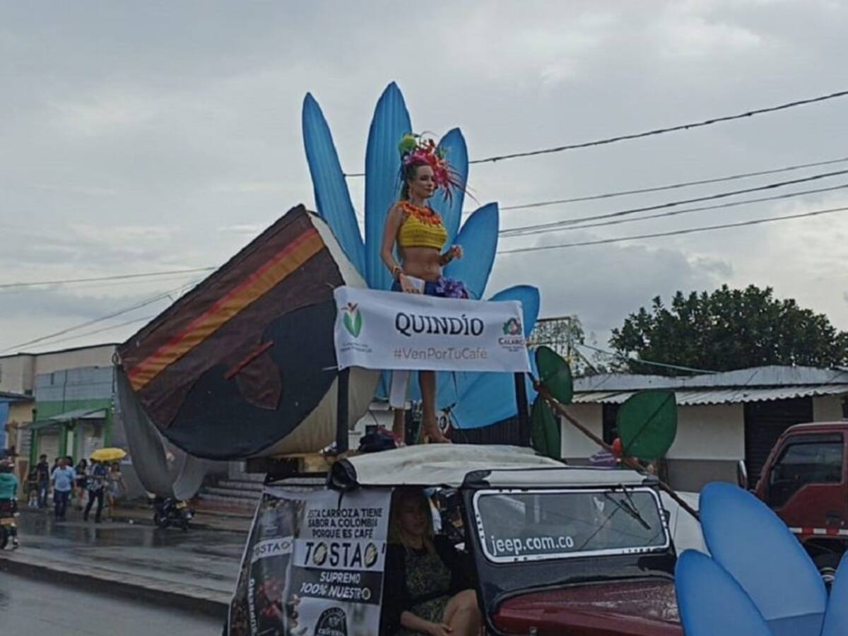 Elección de la Reina Nacional del Café y desfile del Yipao, Calarcá,Quindío