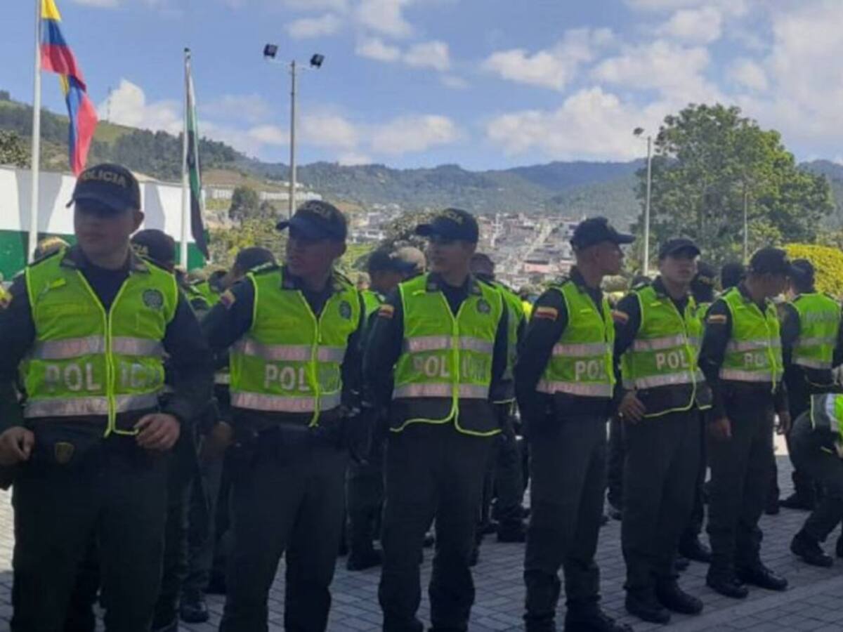 Algunos policías y soldados de Caldas se encuentran resguardados