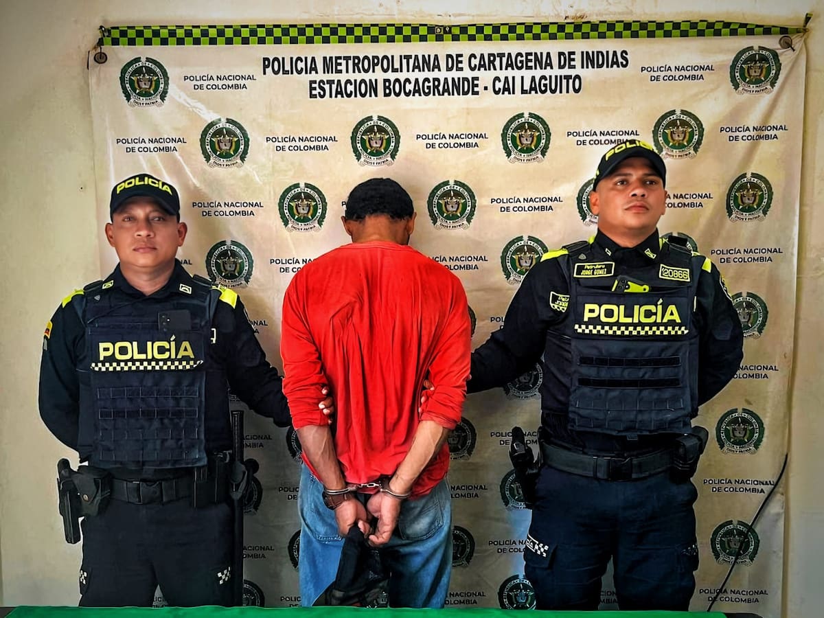 Capturan en Olaya Herrera a ‘Anderson’, presunto responsable de hurtos en playas de Bocagrande