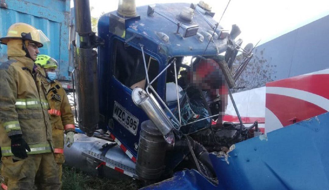 Accidente de tránsito.