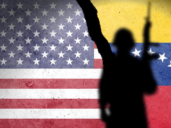 Militares de Venezuela y EE.UU. Foto: Getty Images.