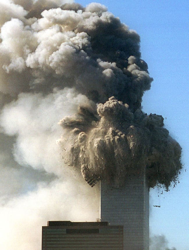 Ataque las Torres Gemelas (World Trade Center) el 11 de septiembre del 2001. Foto: Getty Images.