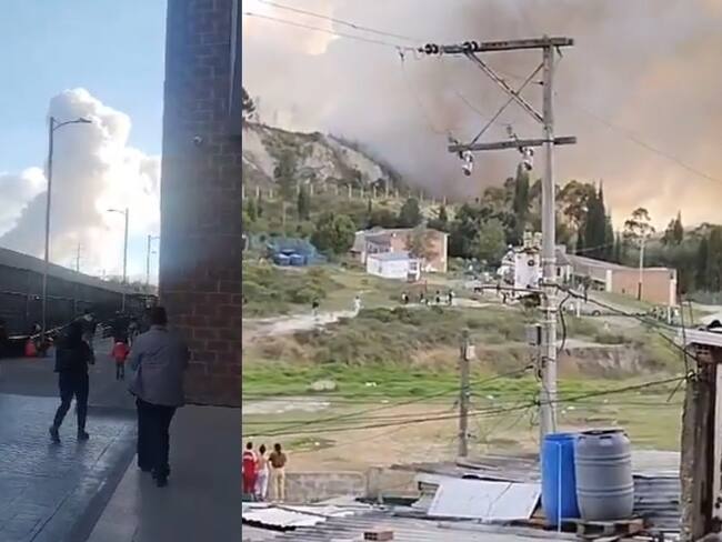 Explosión en la polvorería El Vaquero en el municipio de Soacha - Archivo