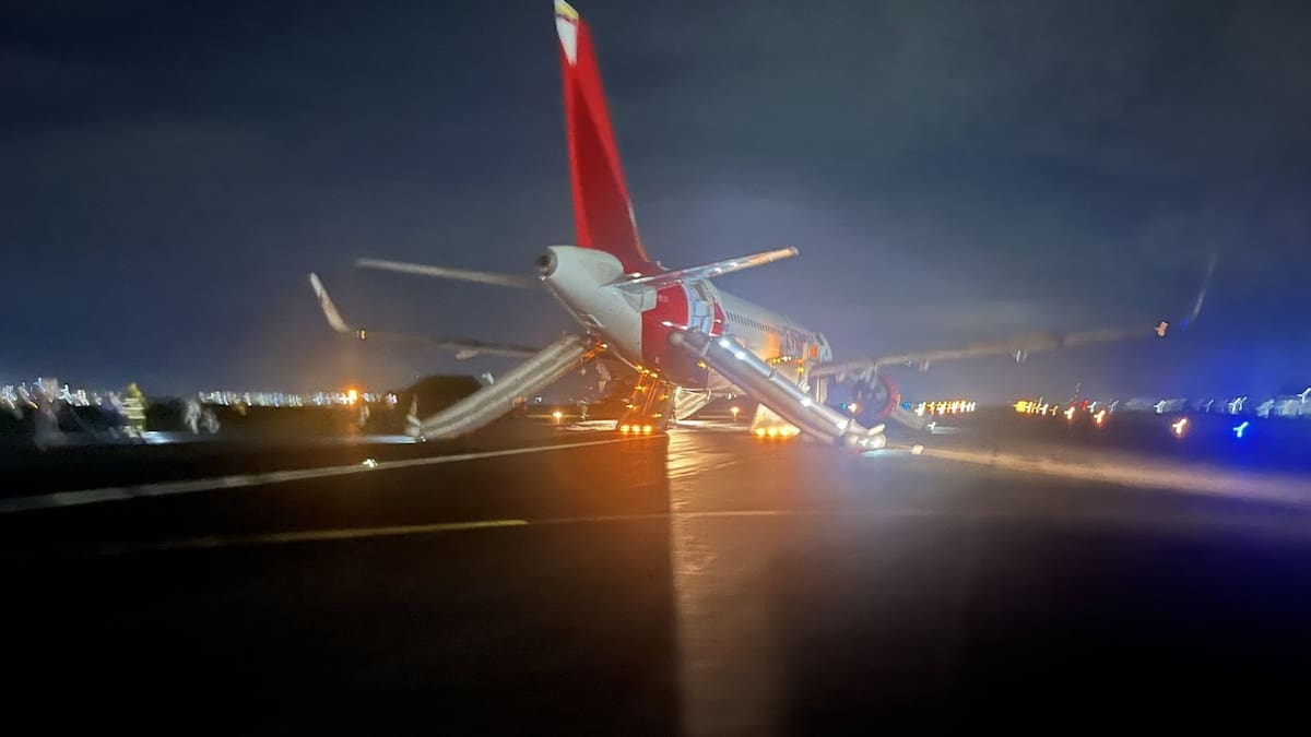 Emergencia en avión de Avianca en Pereira; pasajeros fueron evacuados por toboganes