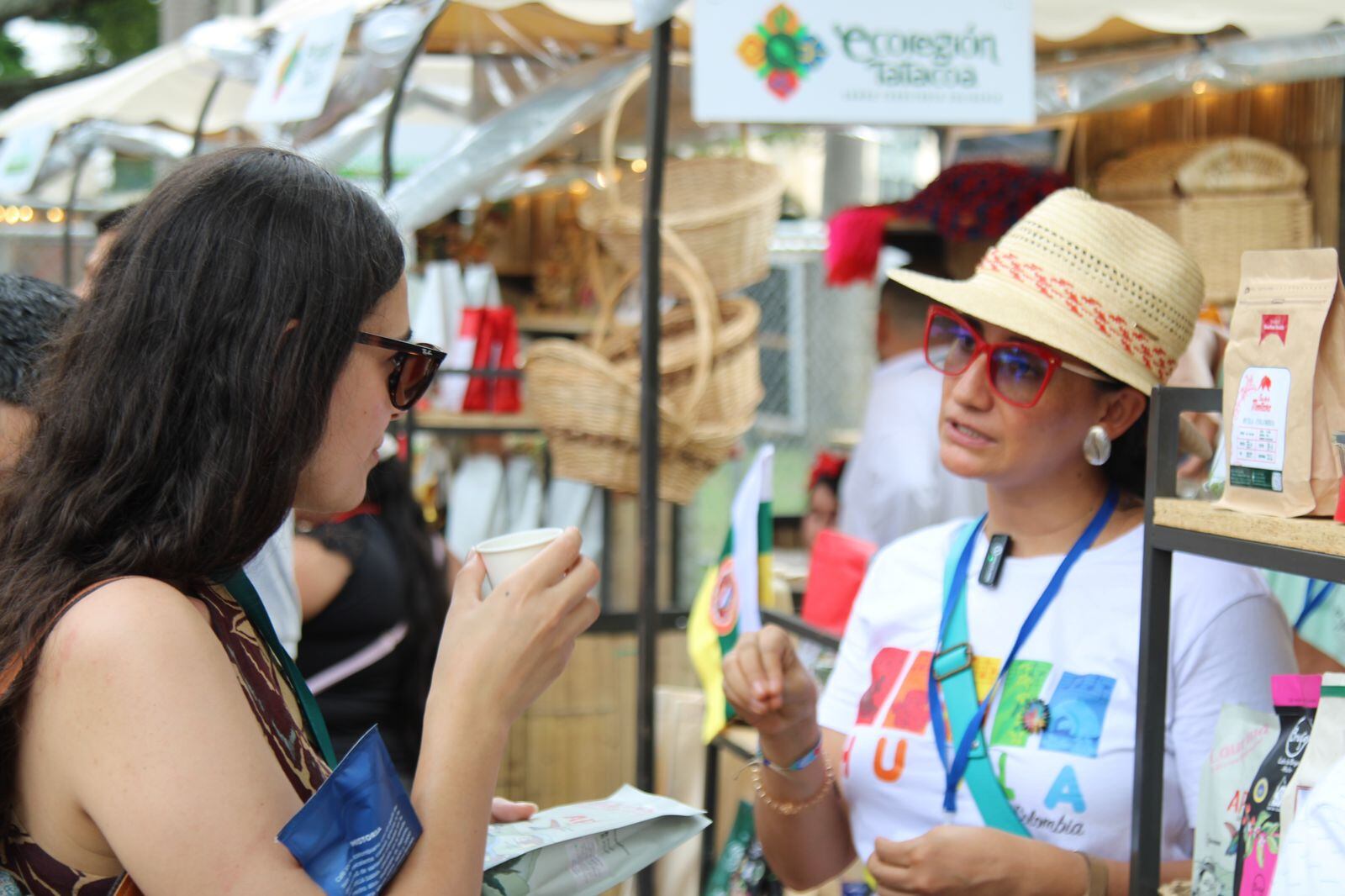 Más de 100 artistas, 20 empresas de Negocios Verdes. Foto Gobernación del Huila.