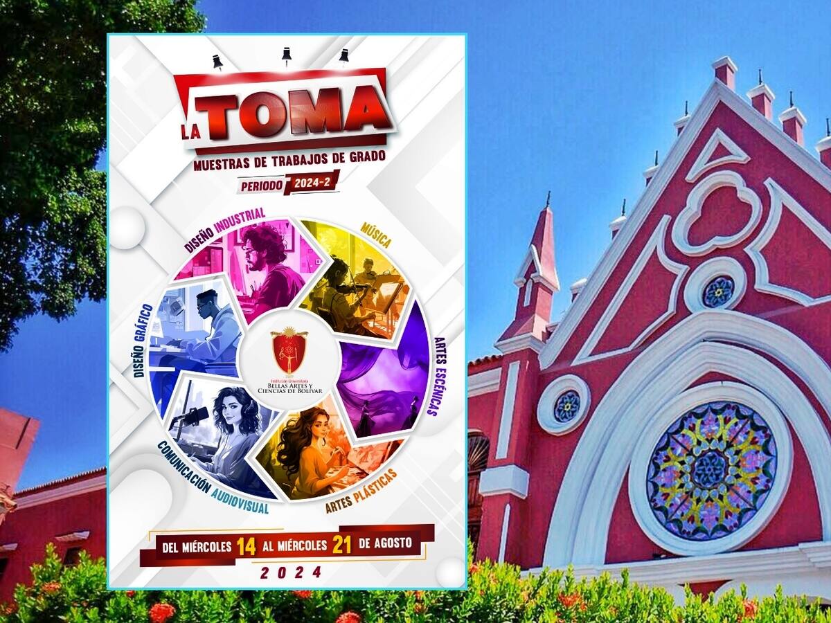 Cartagena bajo “La Toma”, creatividad icon los mejores trabajos de grado en Unibac