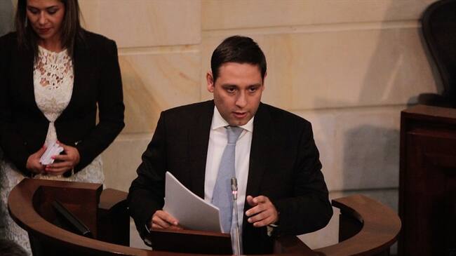 Mauricio Lizcano, nuevo presidente del Senado. Foto: Colprensa