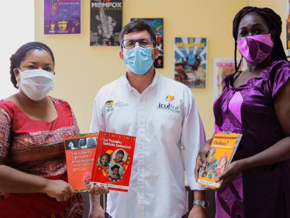 Bolívar recibe libro sobre turbantes y peinados afrocolombianos