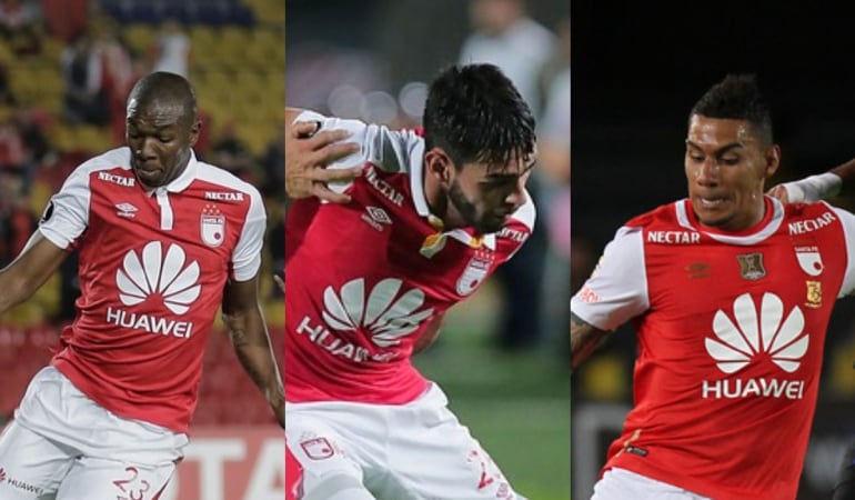 Javier López, Nicolás Gil y Yesion Gordillo.