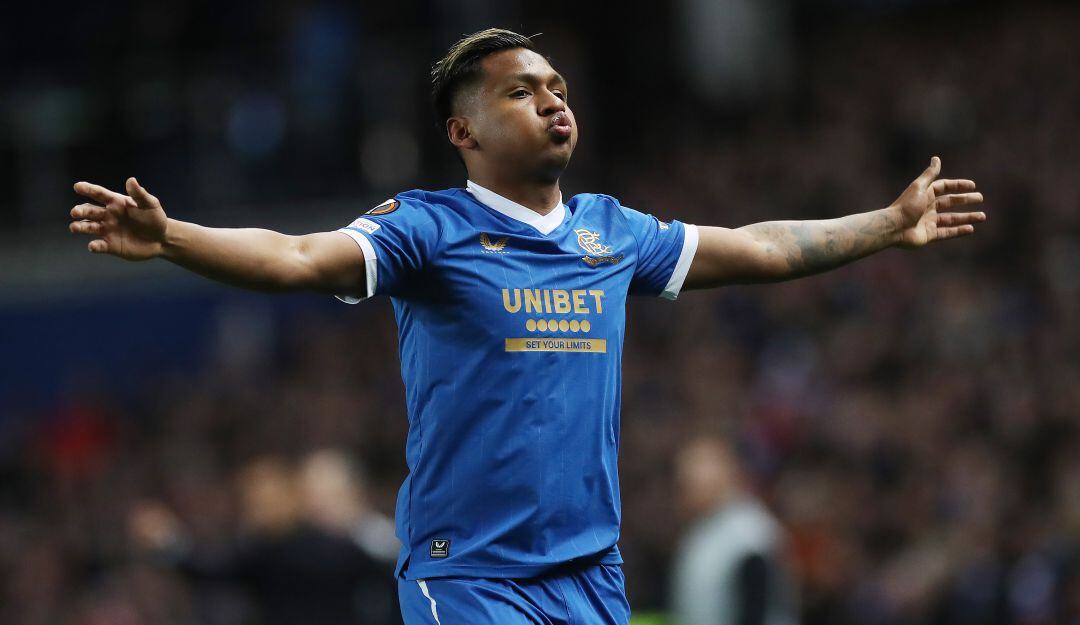 Alfredo Morelos, delantero colombiano del Rangers