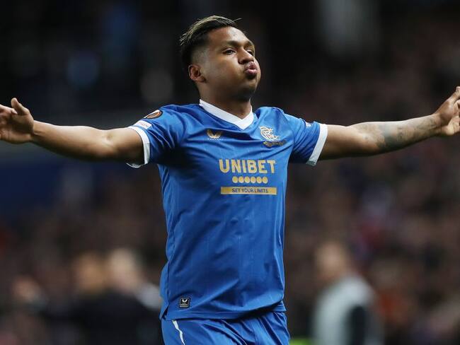 Alfredo Morelos, delantero colombiano del Rangers