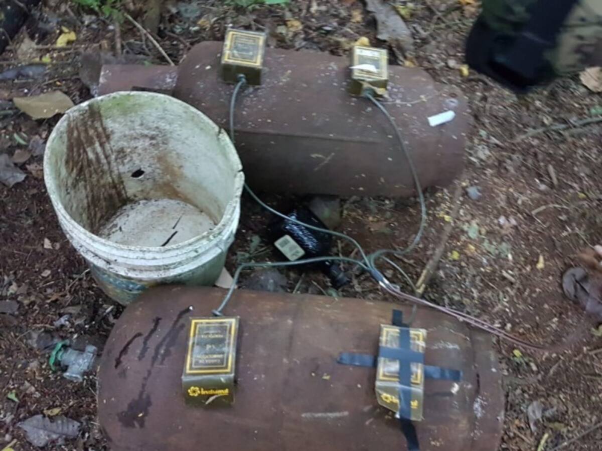 Ejército decomisa explosivos a Eln en La Guajira