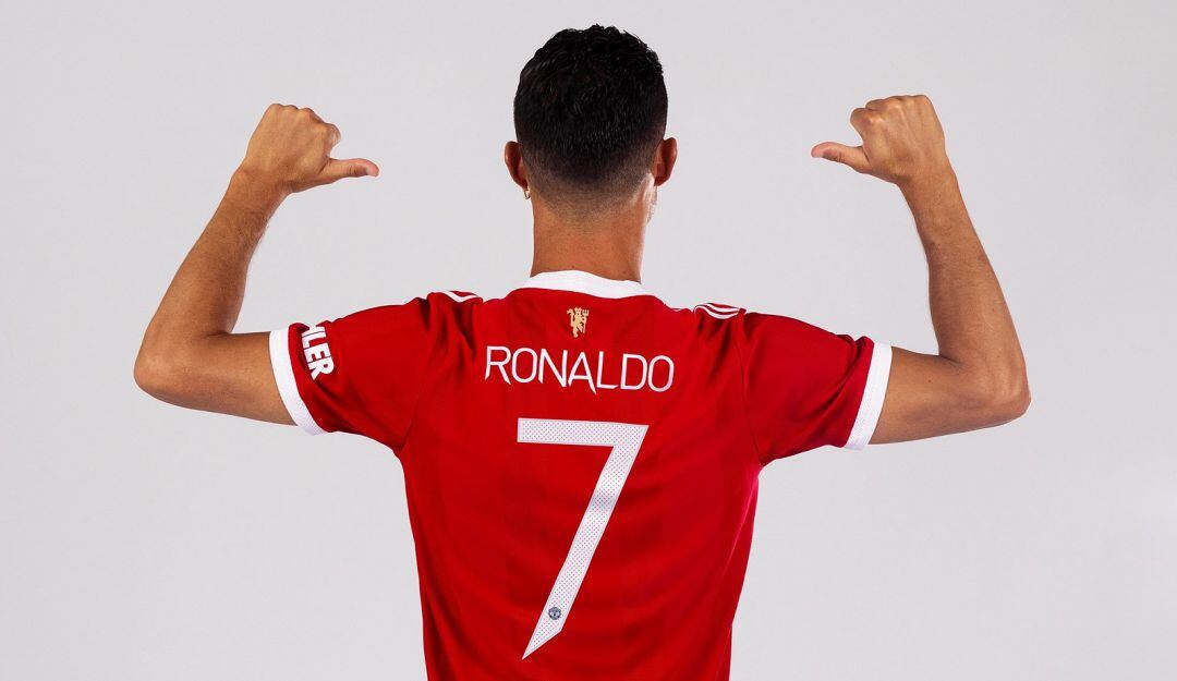 Cristiano Ronaldo usará el no.7 en el Manchester United
