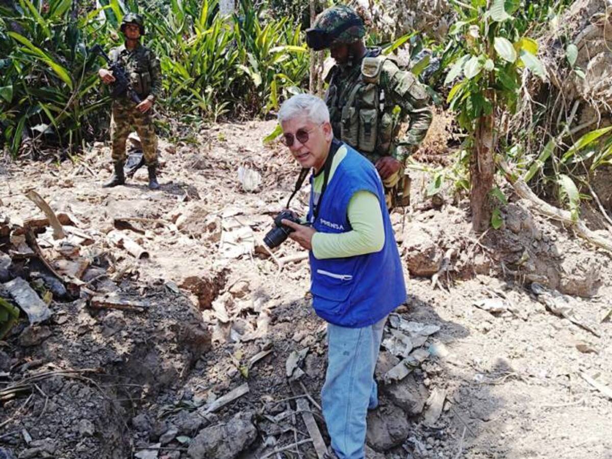 Ubican aeronave en el Sur de Bolívar que fue sepultada hace 30 años