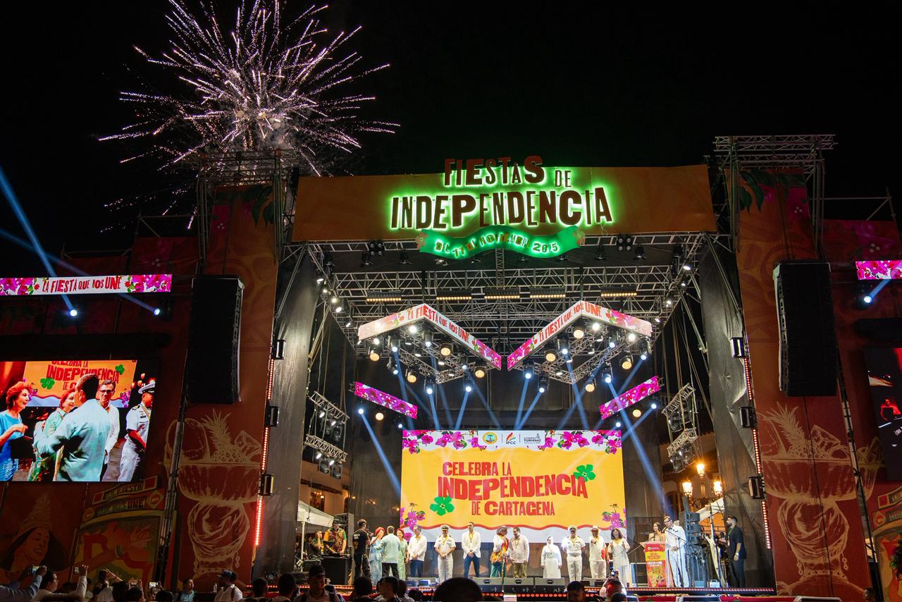 Cartagena se gozó celebración de los 214 años de su Independencia